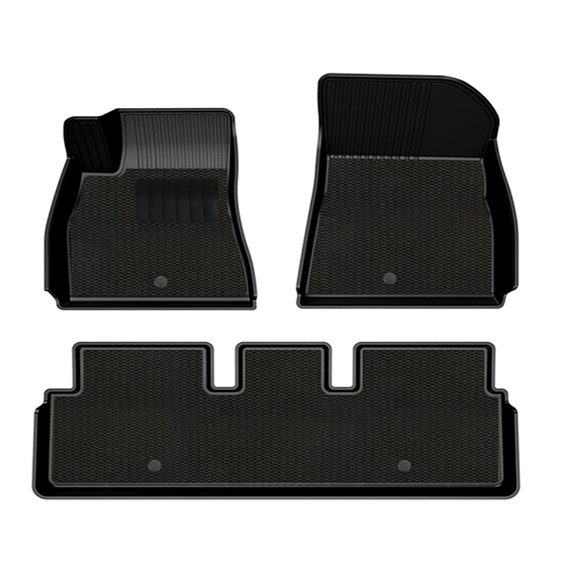 3W Floor Mats - Double Layers with Carpet (Model Y)