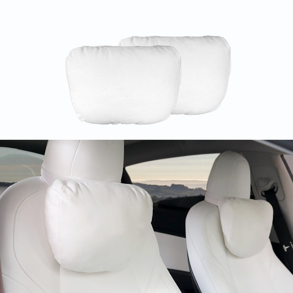Headrest Pillow - White