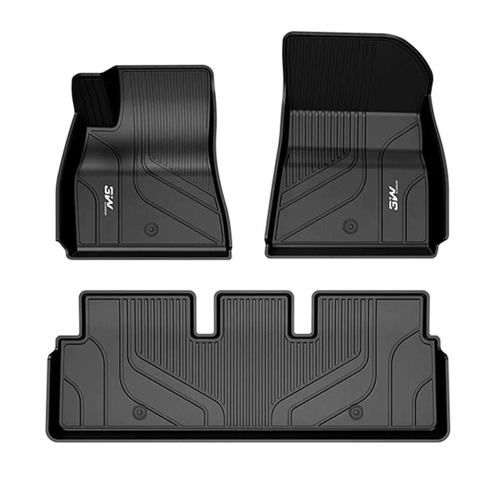 3W Floor Mats - Double Layers with Carpet (Model 3)